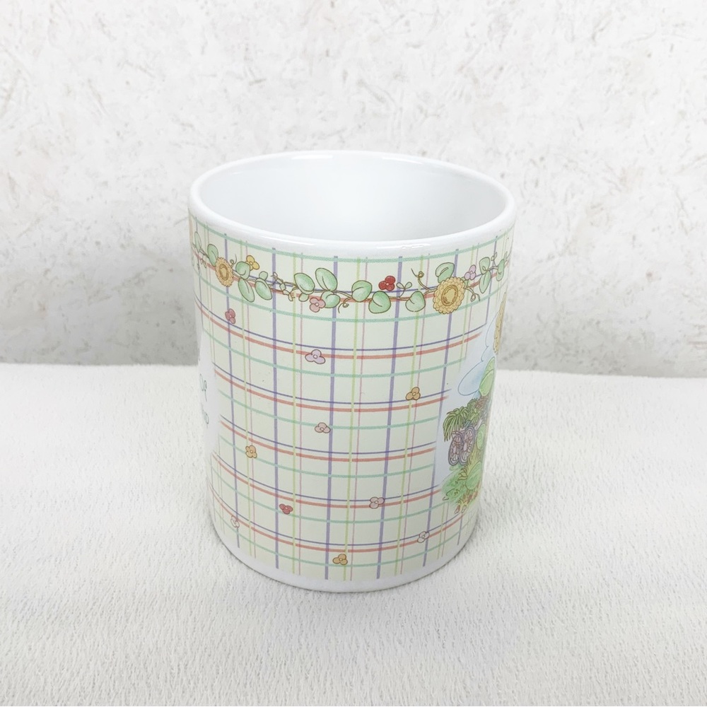 Vintage 2002 Precious Moments Skys The Limit Friendship Sunflower Porcelain Mug - Picture 9 of 13